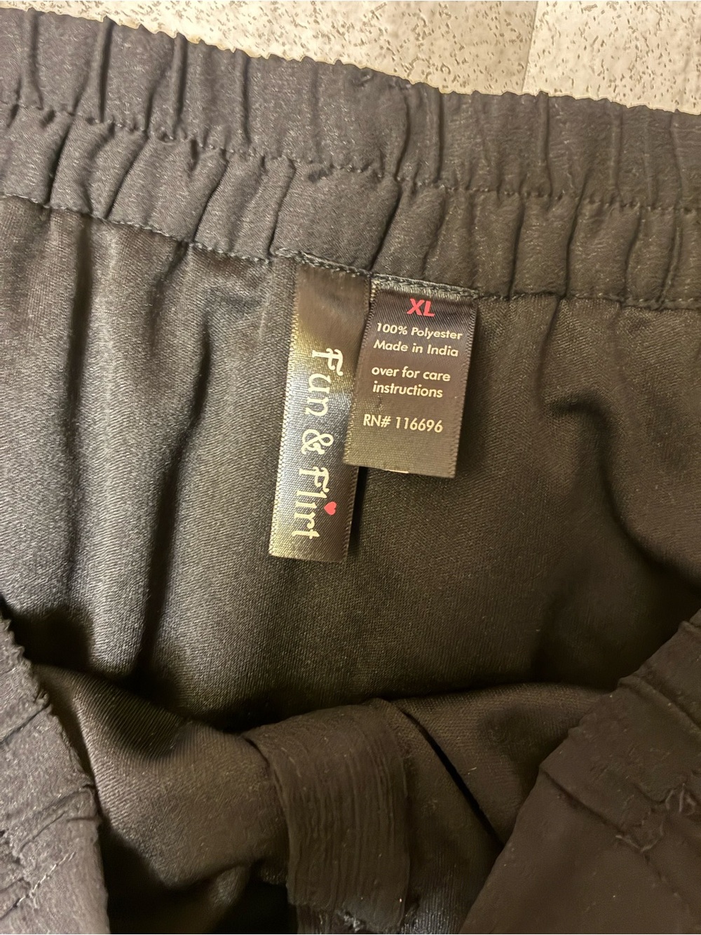 Fun & Flirt Black Button-Front Maxi Skirt - Picture 7 of 7